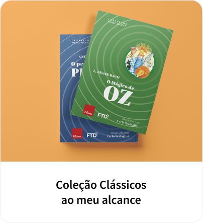 Livros da coleção clássicos ao meu alcance da editora FTD