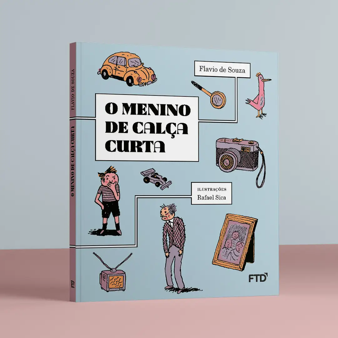 O menino de calça curta