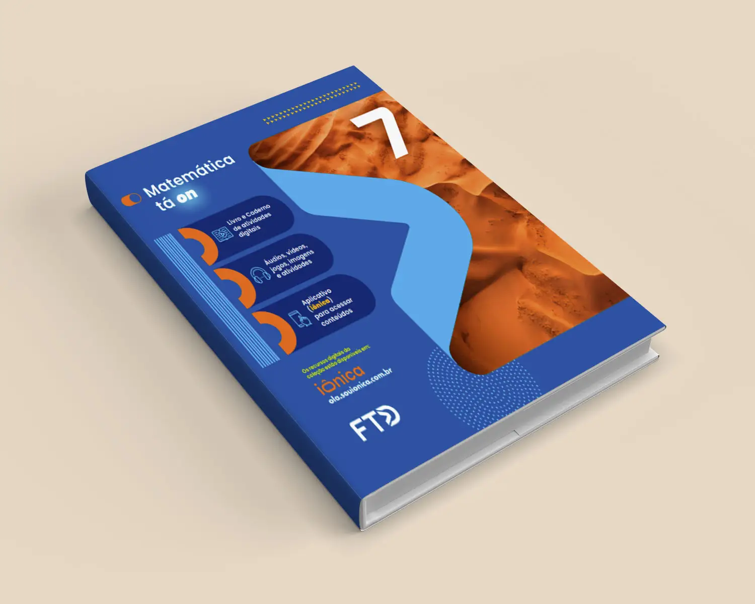 CJ SOBRECAPA E LIVRO A CONQUISTA DA MATEM&Aacute;TICA EFAF 7&ordm;ANO