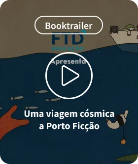 Card de navegação para o booktrailer Uma viagem cósmica a porto ficção na Editora FTD